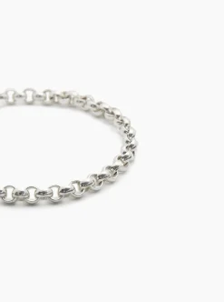 Small Silver Rolo Link Necklace