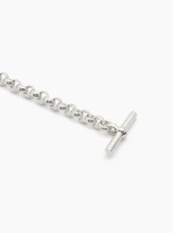 Small Silver Rolo Link Necklace