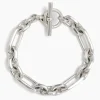 Small Silver Watch Chain Bracelet