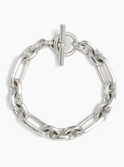 Small Silver Watch Chain Bracelet