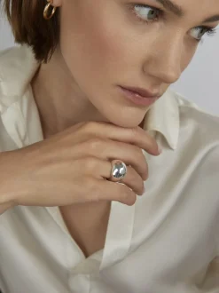 The Silver Egg Ring