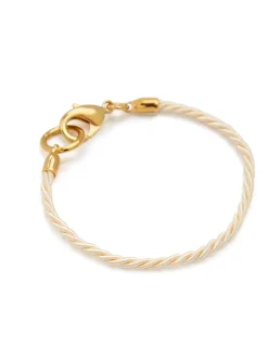 Tilly Sveaas Champagne Gold Friendship Bracelet