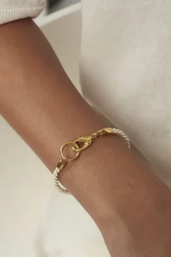 Tilly Sveaas Champagne Gold Friendship Bracelet