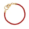 Tilly Sveaas Crimson Gold Friendship Bracelet