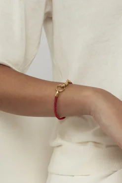 Tilly Sveaas Crimson Gold Friendship Bracelet