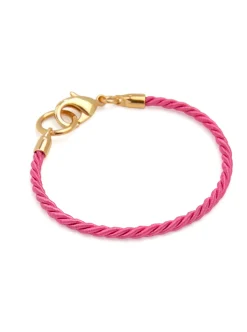 Tilly Sveaas Fuchsia Gold Friendship Bracelet