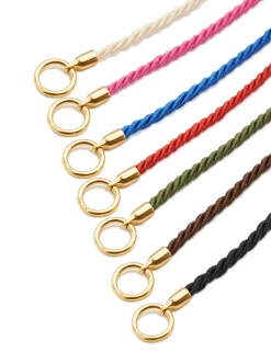 Tilly Sveaas Fuchsia Gold Friendship Bracelet