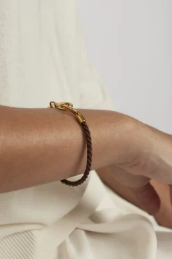 Tilly Sveaas Mahogany Gold Friendship Bracelet