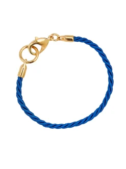 Tilly Sveaas Royal Blue Gold Friendship Bracelet