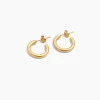 Tiny Gold Hoop Earrings