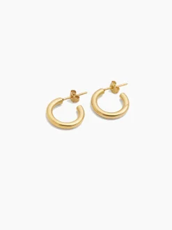 Tiny Gold Hoop Earrings
