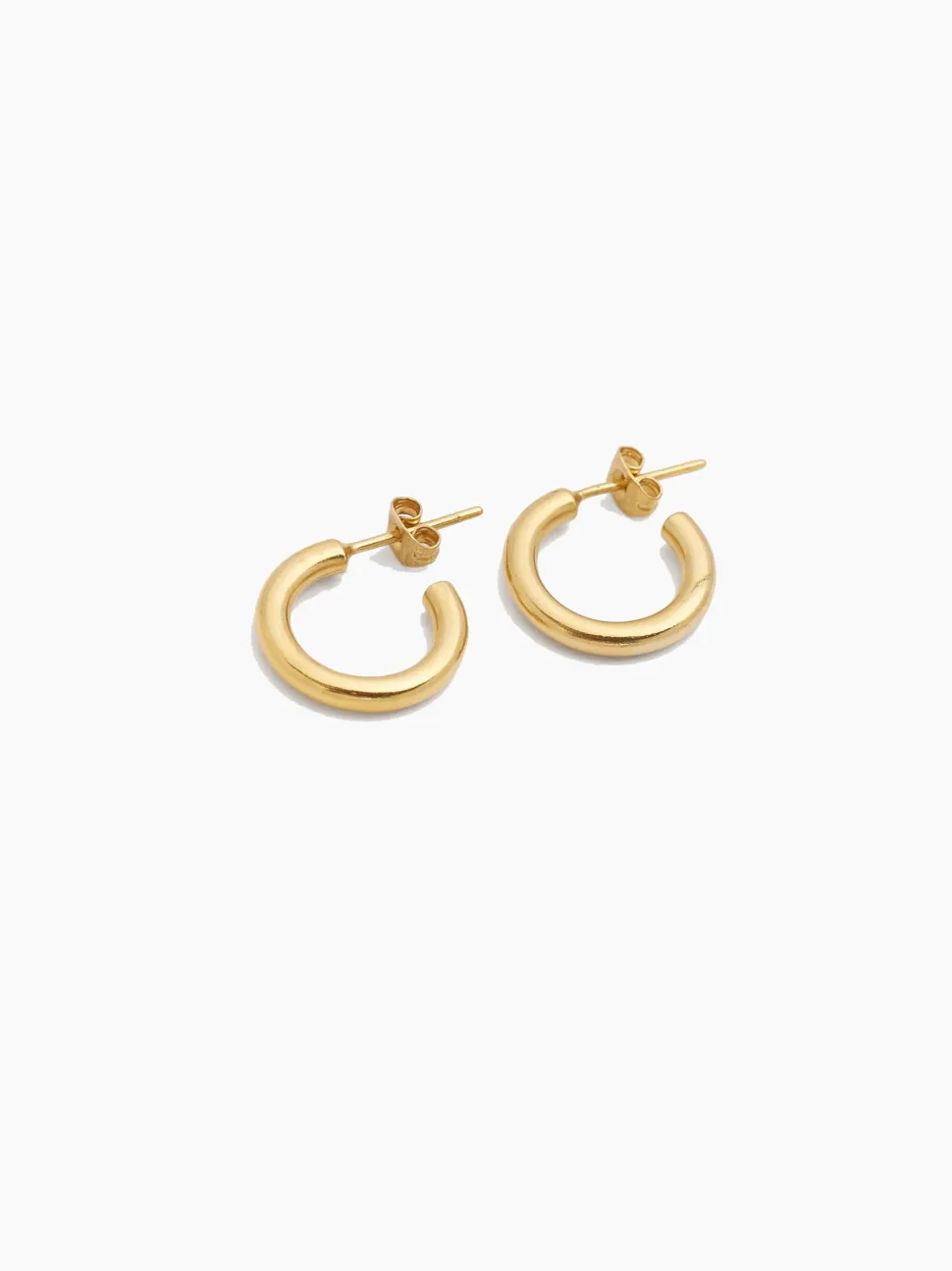 Tiny Gold Hoop Earrings