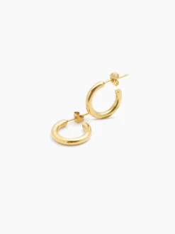 Tiny Gold Hoop Earrings