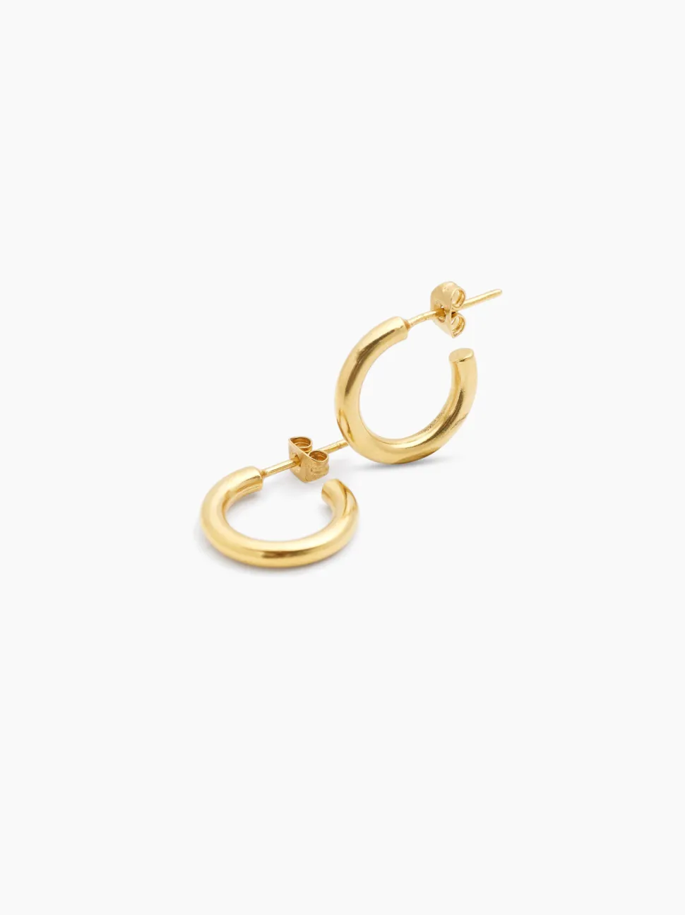 Tiny Gold Hoop Earrings